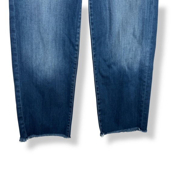 Fidelity Jeans Women Size 26 Malibu High‎ Rise Wide Leg Crop Quiet Luxury Denim - Picture 11 of 13